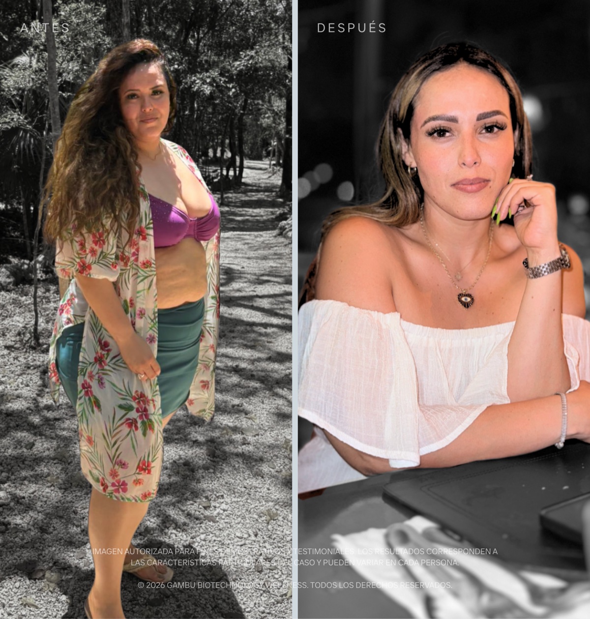 Evidencia 02, comparativo antes y después